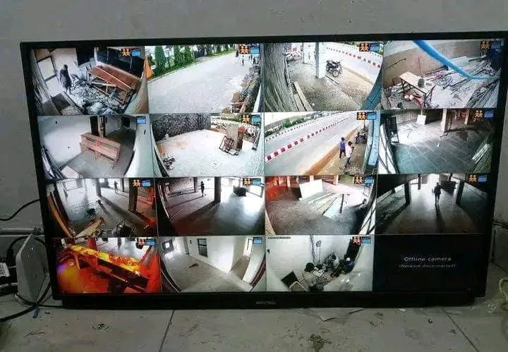 Mise en place des caméras de surveillance